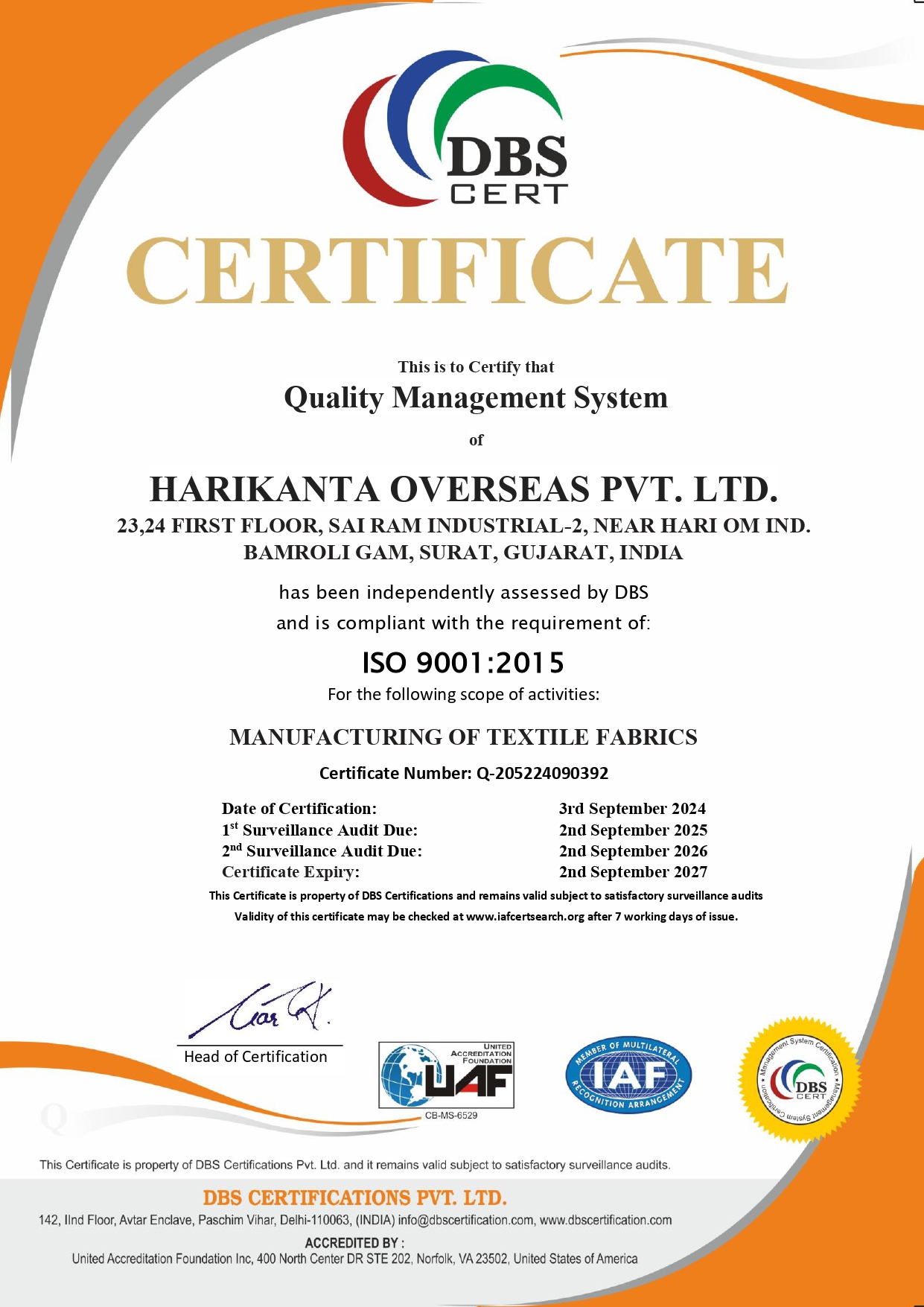 Harikanta Overseas Pvt Ltd